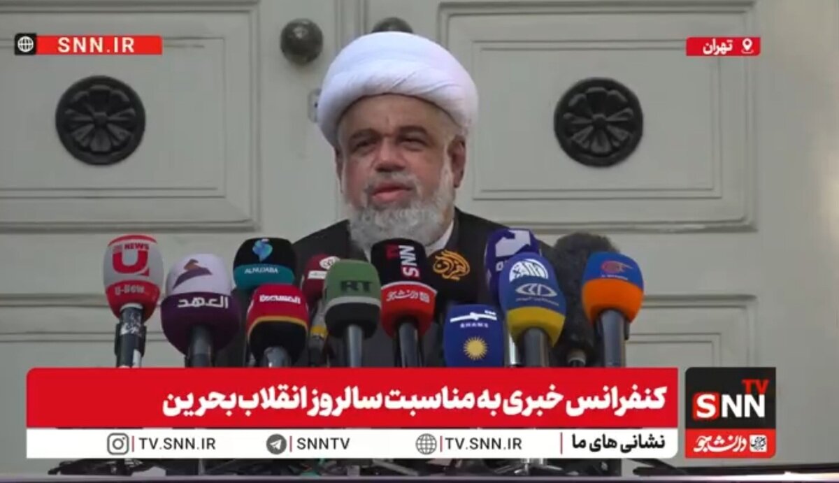 نماینده شیعیان بحرین: تهدیدات آمریکا جنگی روانی است / ملت ایران گرد ولی‌فقیه متحد هستند + فیلم