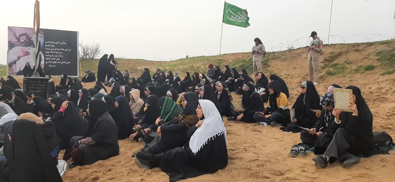 اعزام ۱۵۰ دانشجوی دختر به مناطق عملیاتی دفاع مقدس در قالب کاروان راهیان نور استان البرز