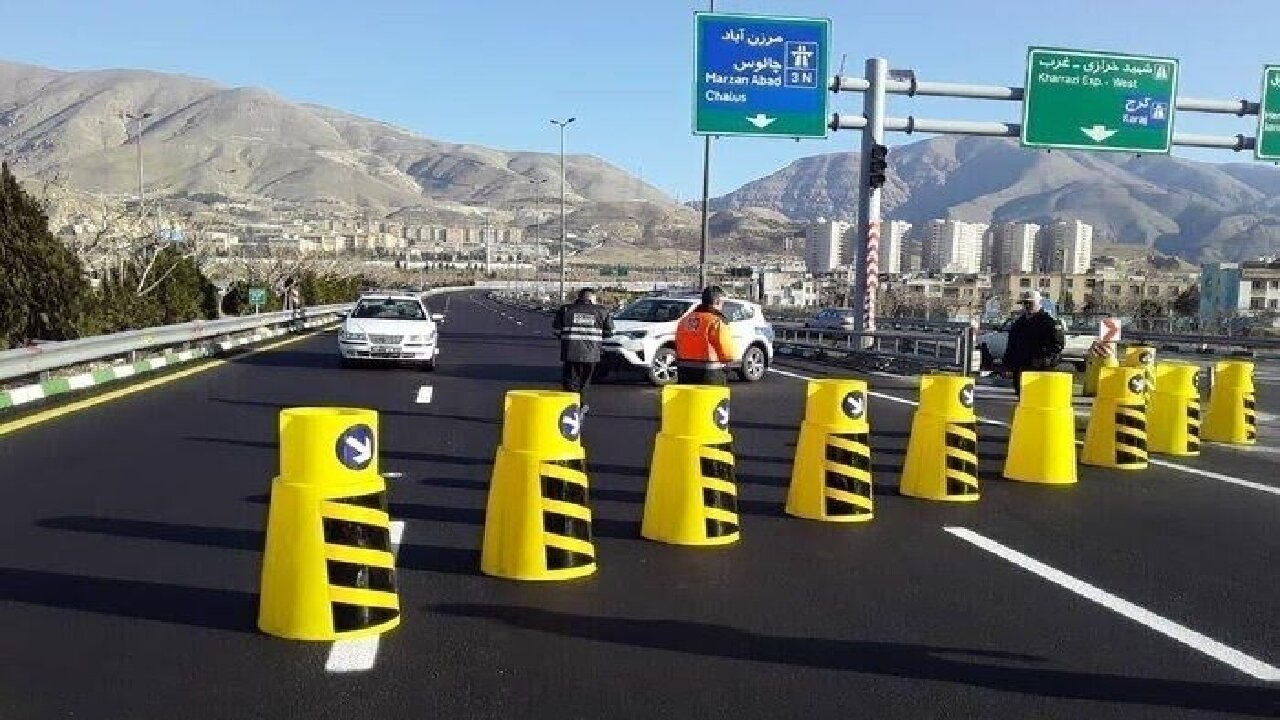 جاده چالوس و آزادراه تهران-شمال مسدود شد