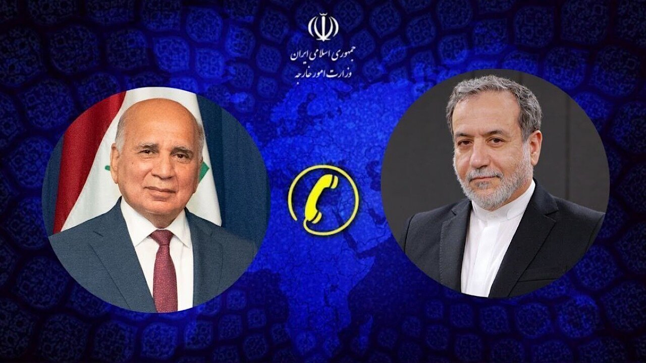 گفت‌وگوی تلفنی عراقچی با وزیر خارجه عراق