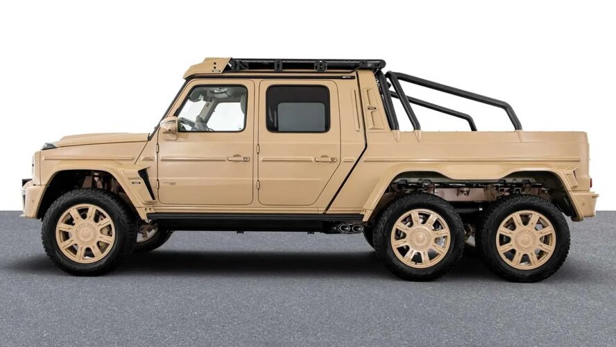 برابوس XLP 6x6 صحرایی؛ هیولای ۱.۶ میلیون دلاری برای فتح بیابان