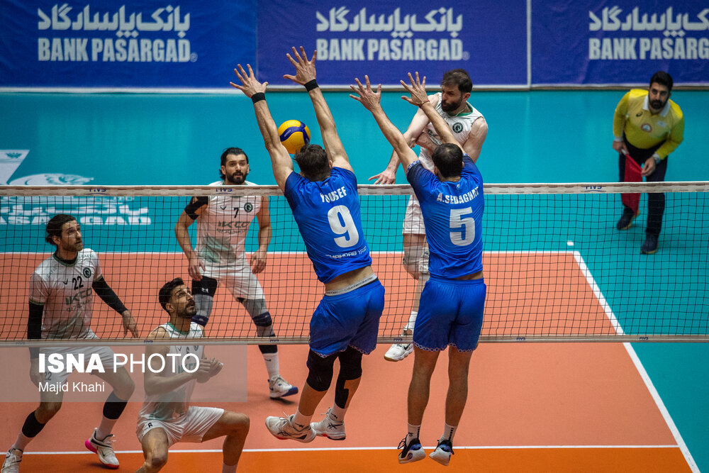 هفته هفدهم لیگ برتر والیبال؛ پیکان تهران - شهداب یزد