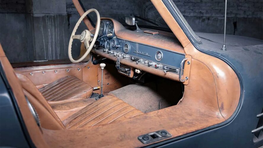 فروش اصیل‌ترین مرسدس 300SL گالوینگ جهان با قیمت رکوردشکن