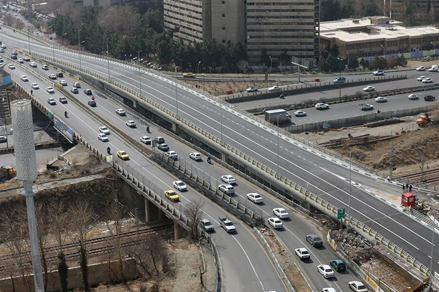 بهره برداری از پل جدید بزرگراه شهید ستاری؛ فردا