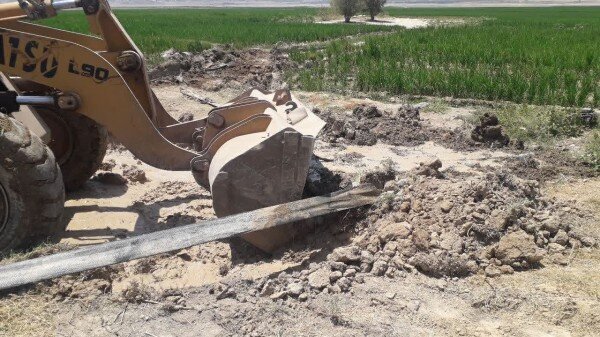 انسداد ۱۴۲۴ حلقه چاه غیرمجاز در کرمانشاه طی سال جاری