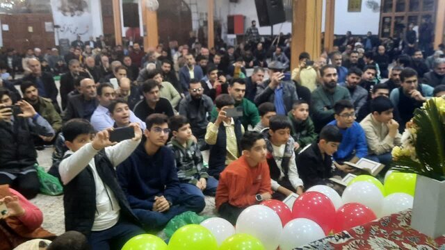 آملیها با مجمع نخبگان قرآنی به استقبال بهار قرآن رفتند