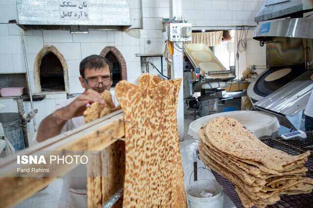 سهمیه همه واحدهای پخت نان بربری و سنگک استان زنجان افزایش می‌یابد