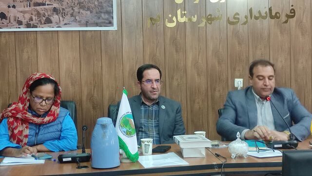 آغاز نخستین پروژه مشترک سازمان منابع طبیعی و UNDP پس از ۱۲ سال در بم