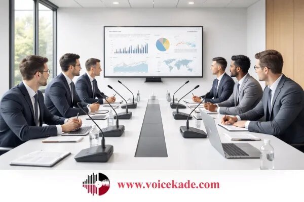 راهنمای کامل انتخاب میکروفون کنفرانس برای جلسات حرفهای