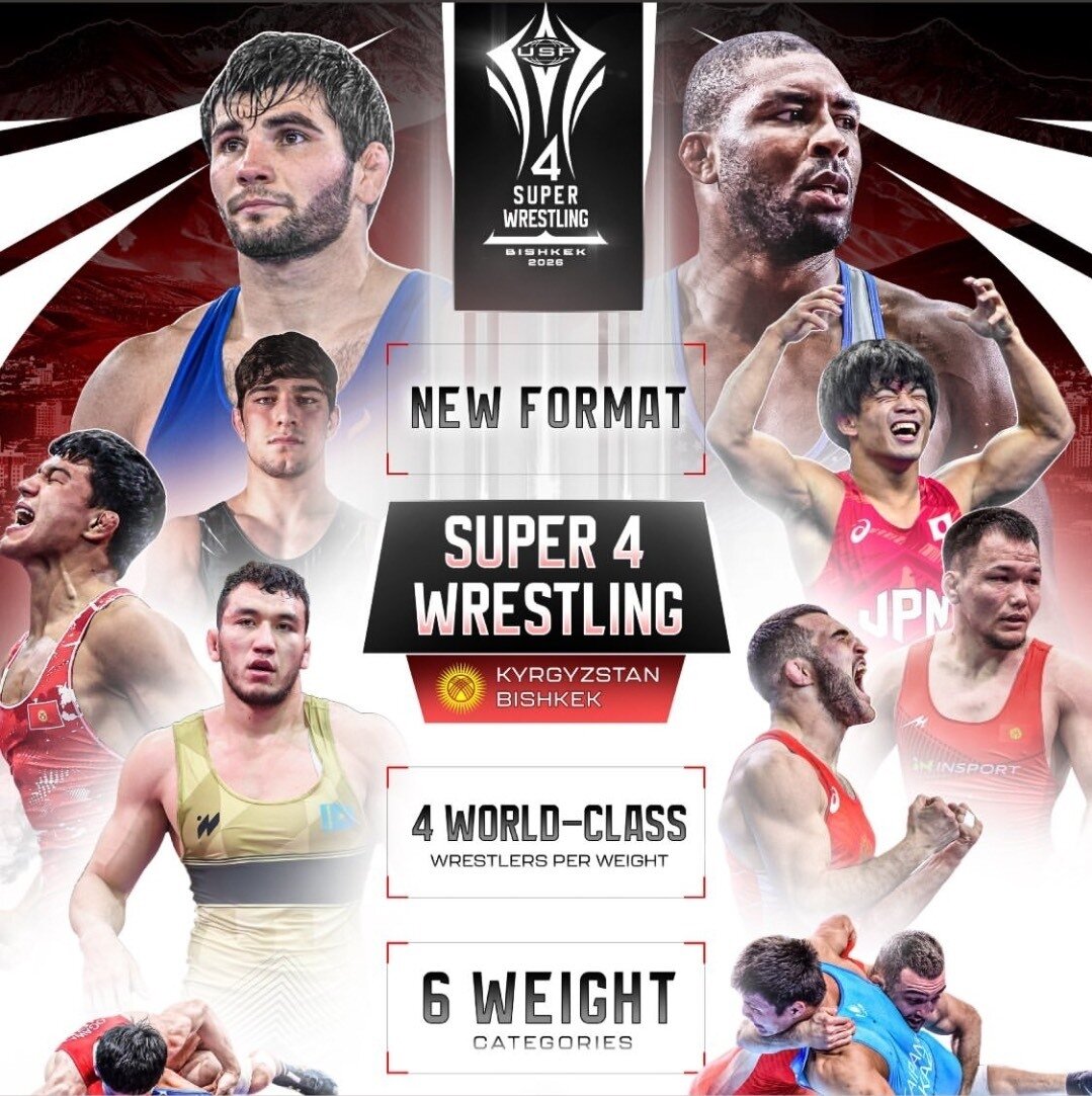 ستارههای جهانی در افتتاحیه لیگ USP در بیشکک؛ درخشش نایفونوف، آیتموخان و آکژول محمودوف