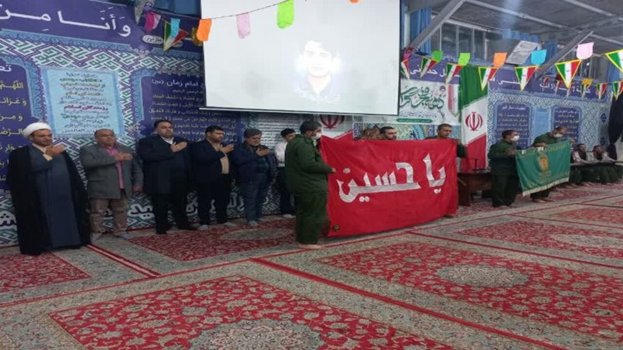 مراسم گرامیداشت شهدا در مرکز آموزش شهید مطهری فراجای نیشابور + عکس و فیلم