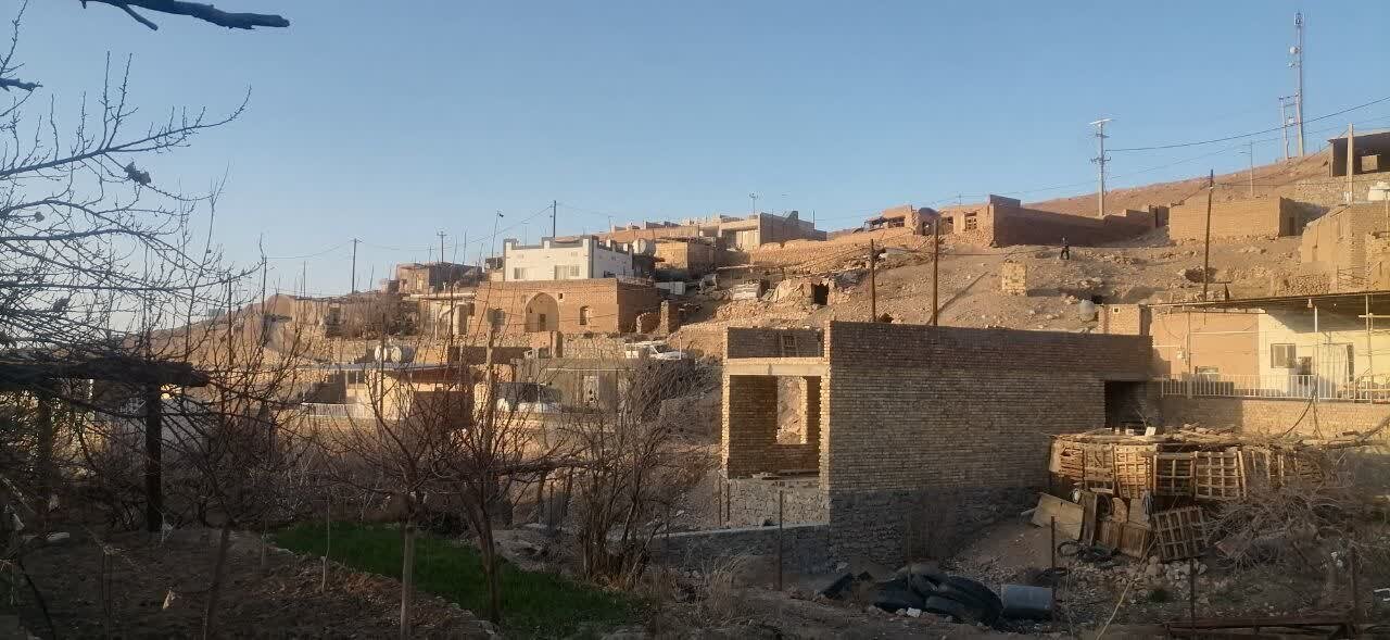 گلایه گردشگران روستای انجیرآوند اردکان از خشکسالی درختان + عکس