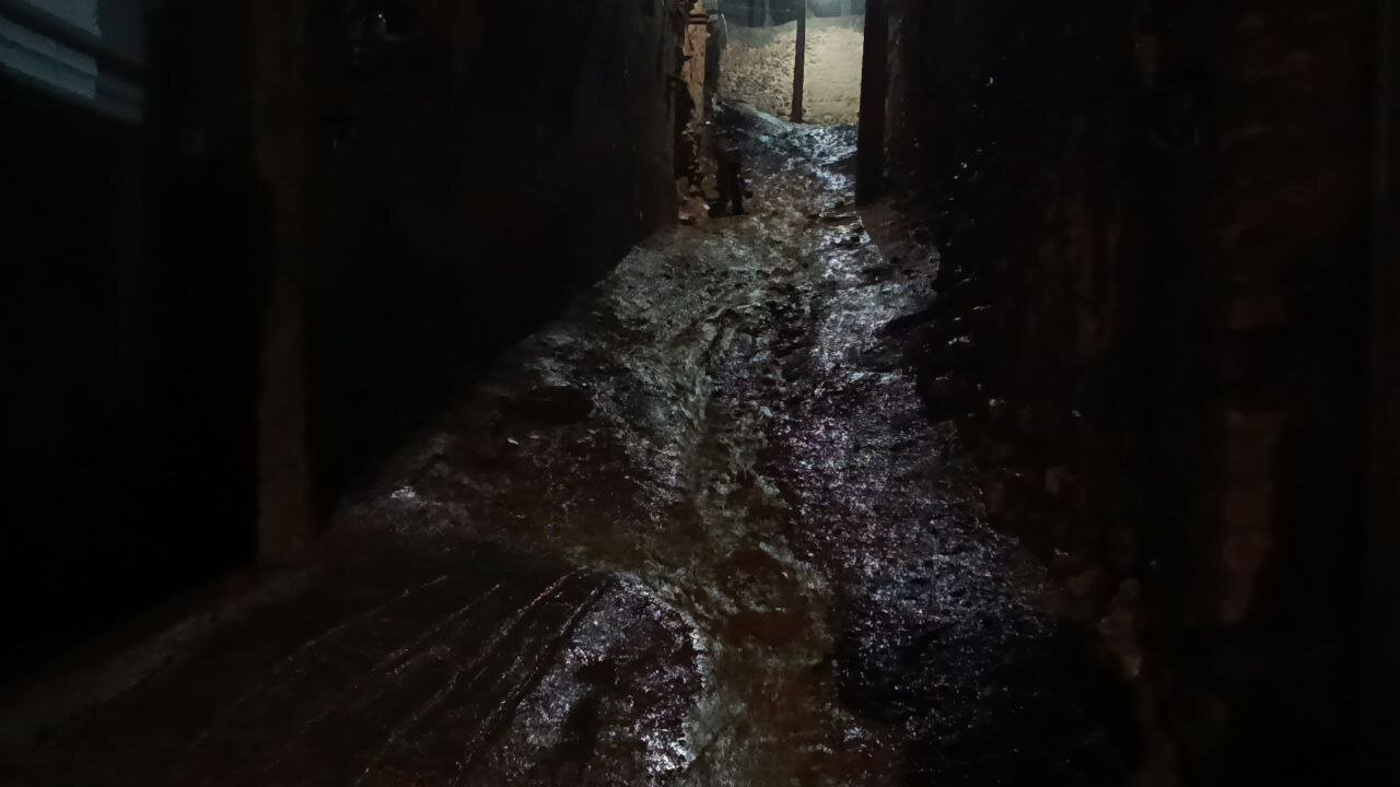 گزارش تصویری از آسمان بارانی روستای گردشگری توآباد