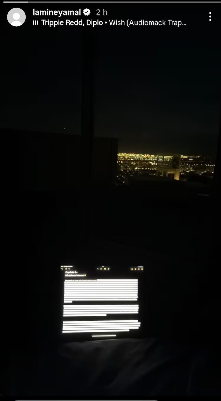 پیام رمزآلود یامال در پاسخ به منتقدان!