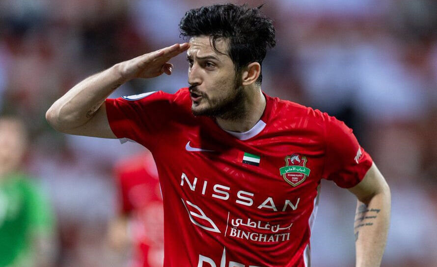 ارزش ۸ میلیون یورویی ملی‌پوش ایرانی | سردار آزمون دومین بازیکن گران‌قیمت لیگ امارات