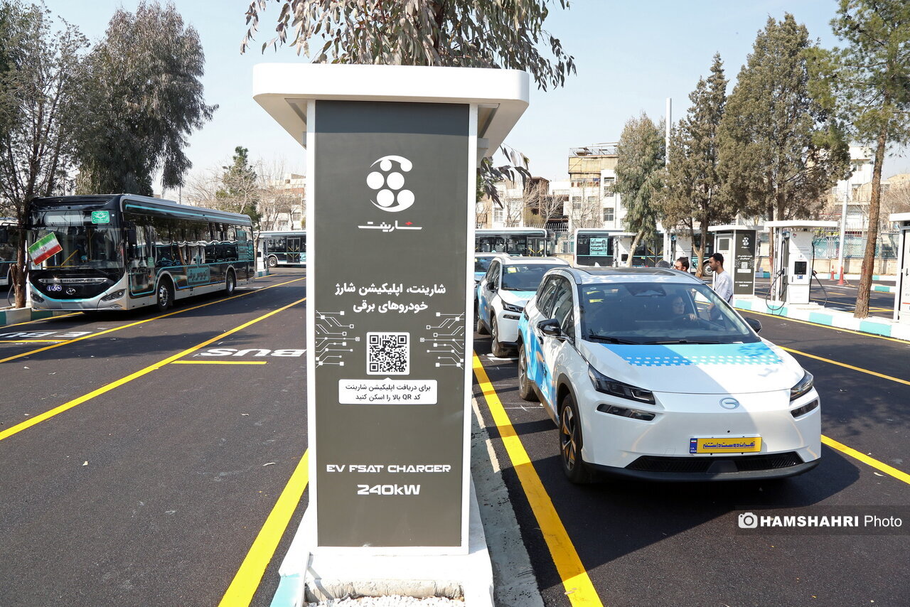 راه اندازی ایستگاه شارژ خودروهای برقی در کیانشهر