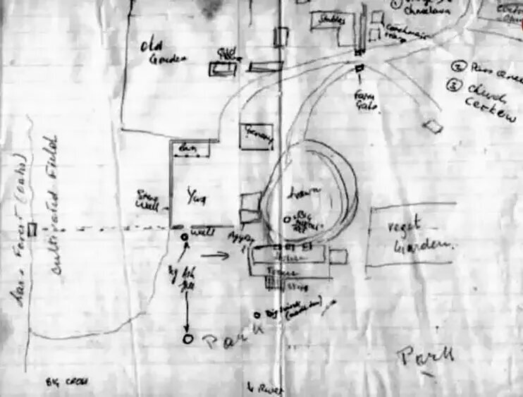 نقشه گنجی که به گنجینۀ نقرههای خانوادگی رسید! | عکس