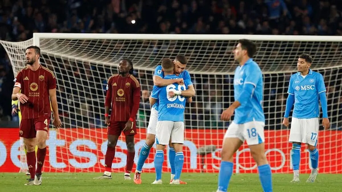 ویدیو: گل دوم ناپولی به رم توسط آلیسون سانتوس