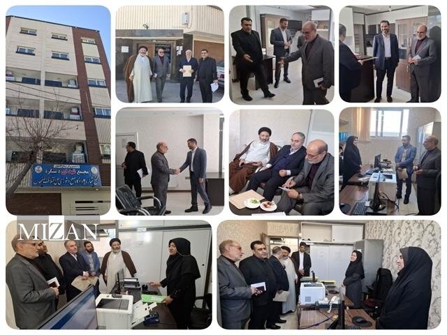 معاون منابع انسانی و امور فرهنگی قوه قضاییه از مجتمع دادگاه صلح و شورای حل اختلاف استان اصفهان بازدید کرد