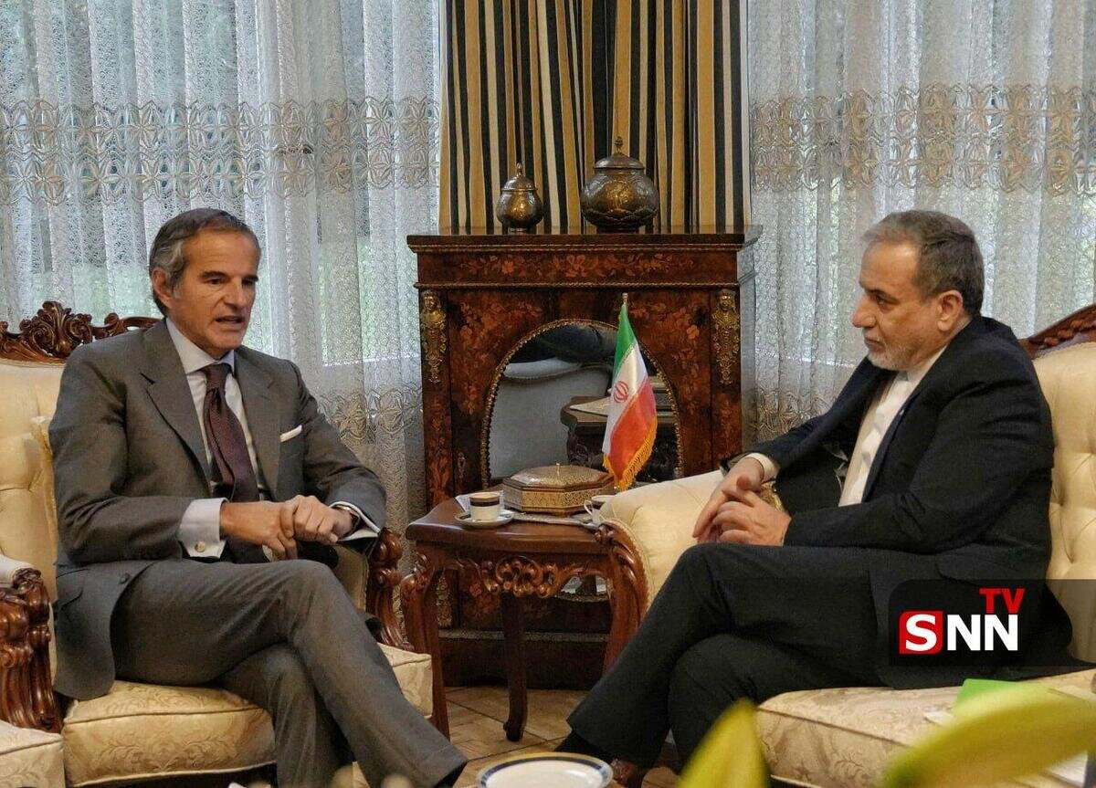 عراقچی با مدیرکل آژانس بین‌المللی انرژی اتمی دیدار کرد + فیلم