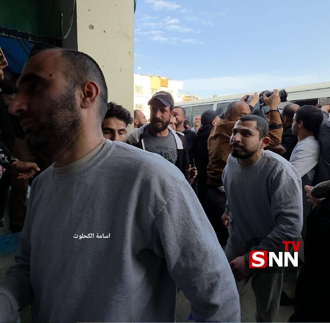 استقبال از آزادگان سرافراز فلسطینی در غزه + عکس