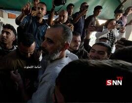 استقبال از آزادگان سرافراز فلسطینی در غزه + عکس