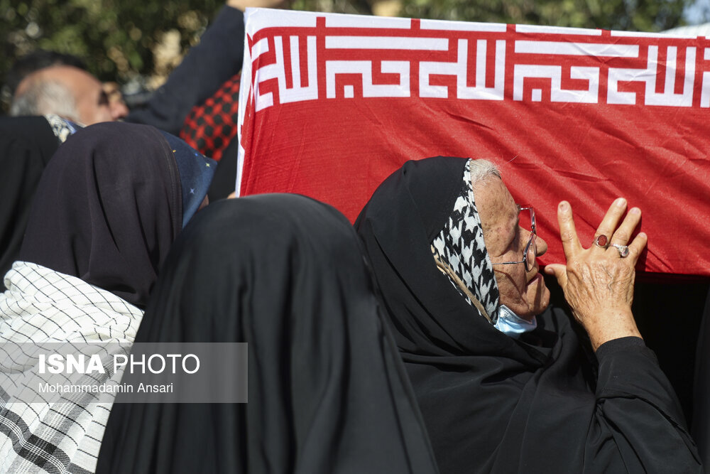 عکس/ورود پیکر پاک ۸۵ شهید دوران دفاع مقدس از طریق مرز آبی اروند به کشور