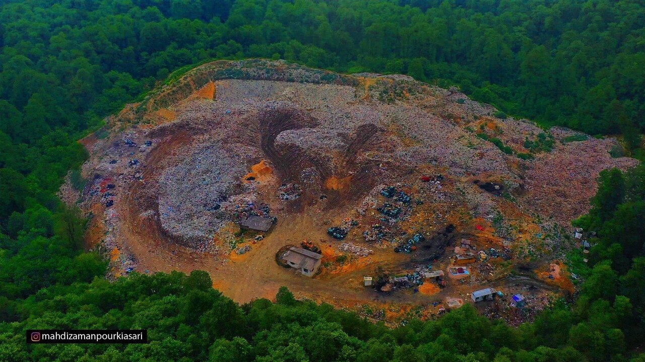 افشاگری یک مستندساز از بحران پسماند در شمال کشور | تهدید به مرگ شدم! + عکس