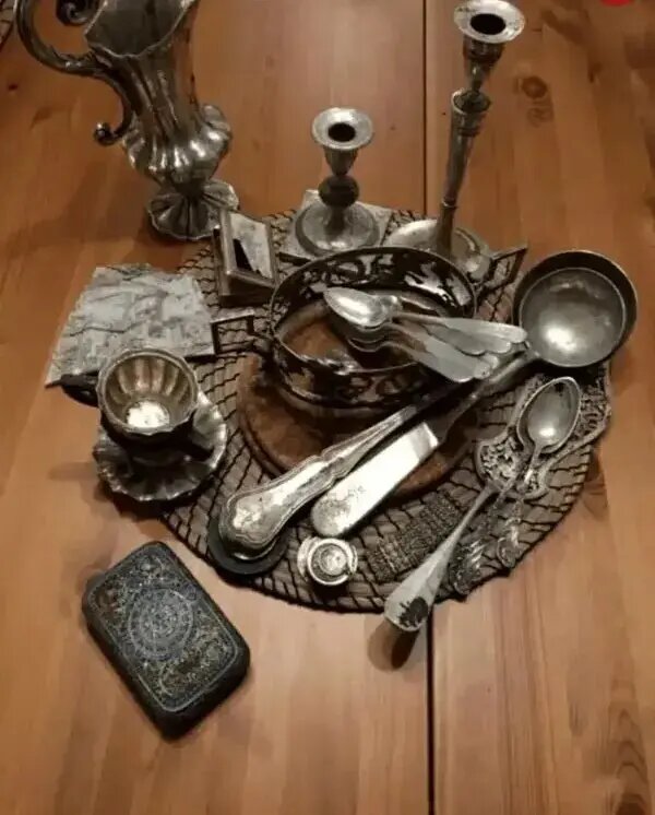 نقشه گنجی که به گنجینۀ نقرههای خانوادگی رسید!