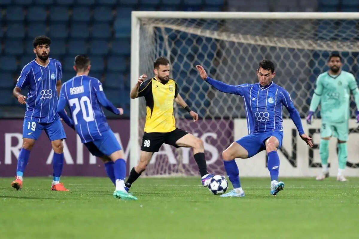 الحسین اردن 2 _ 2 استقلال ایران: صعود پرید