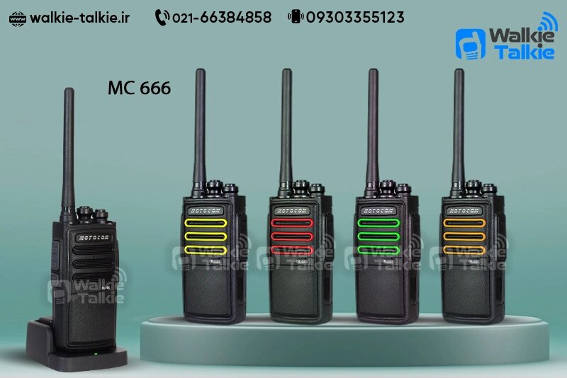 خرید و قیمت بیسیم واکی تاکی موتوکام MC444 MC555 MC666