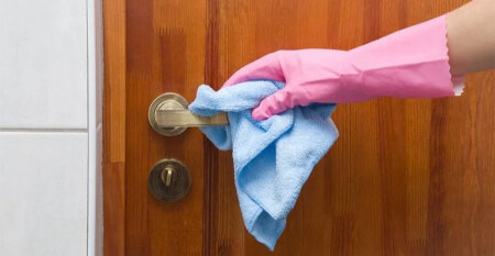 روشهای اصولی نظافت برای کاهش انتقال آنفولانزا در خانه
