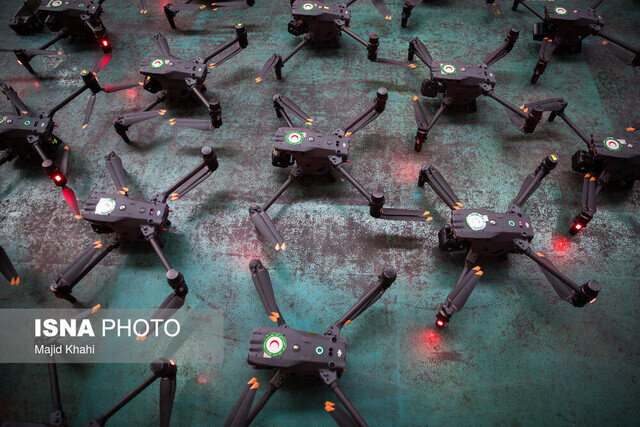 از پهپادهای کوله ای تا نورافکن؛ قابلیت‌های پهپادهای امدادی هلال احمر