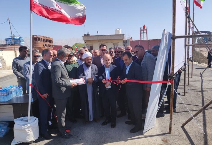 پروژه احداث موجشکن اصلی بندر عامری افتتاح شد