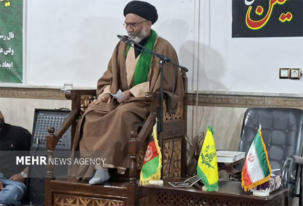 مهاجران افغانستانی ورامین یادآیت الله محمودی گلپایگانی را گرامی داشتند