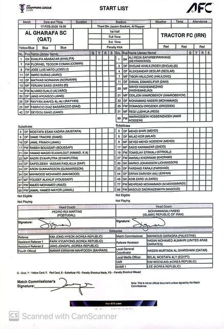 پخش زنده بازی تراکتور و الغرافه
