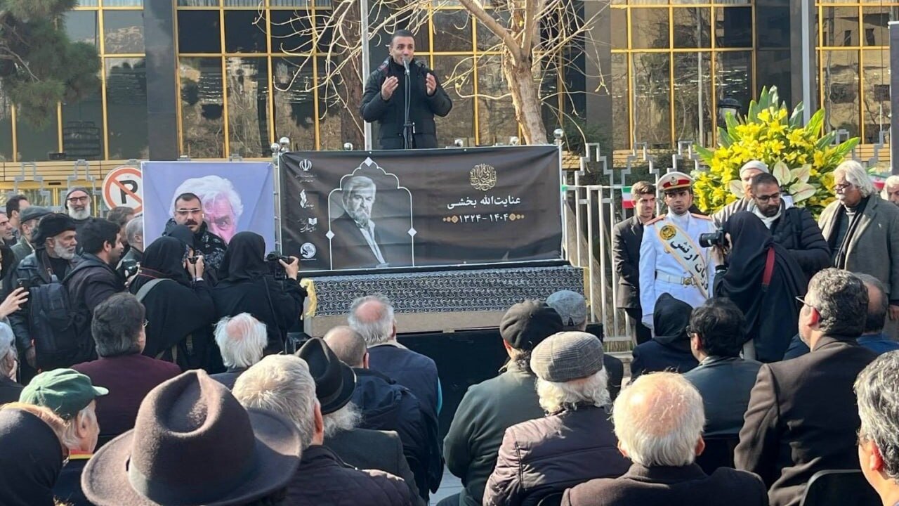 مراسم تشییع پیکر زنده یاد عنایت الله بخشی