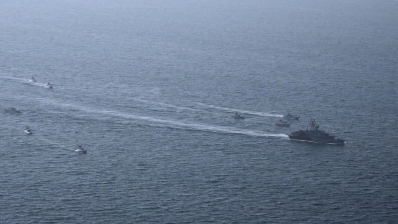 به‌کارگیری انواع سامانه و تسلیحات پدافندی و آفندی در رزمایش کنترل هوشمند تنگه هرمز