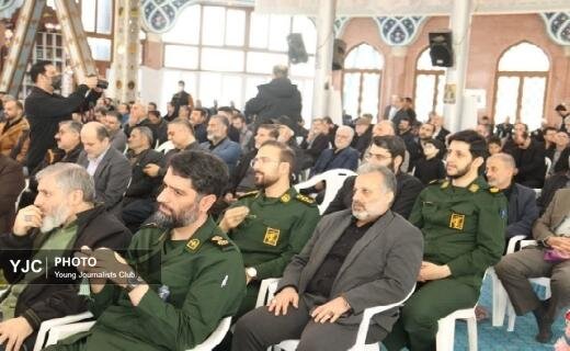 اربعین شهدای مدافع امنیت در رشت + تصاویر