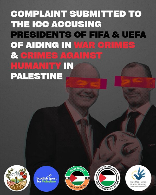 دست رئیس فیفا و یوفا زیر ساطور