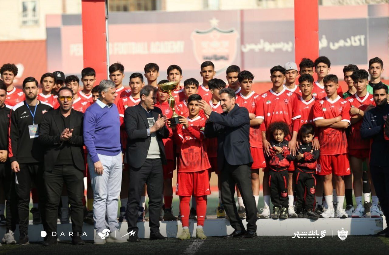 نونهالان پرسپولیس قهرمان سوپرجام شدند