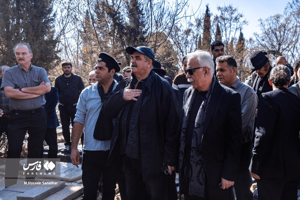 عکس/ مراسم تشییع و تدفین «عنایت‌الله بخشی»