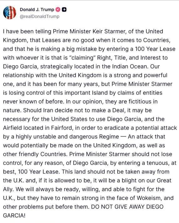 ایران، بهانه جدید ترامپ برای فشار به انگلیس