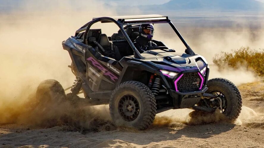 معرفی پولاریس RZR Pro R با پیشرفته‌ترین سیستم تعلیق آفرود جهان