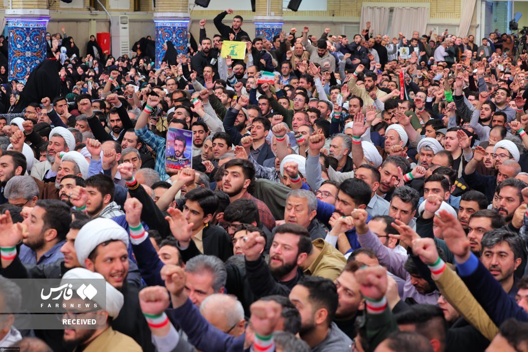 عکس/ امروز همه‌چیز به ۳ رنگ پرچم مزین بود