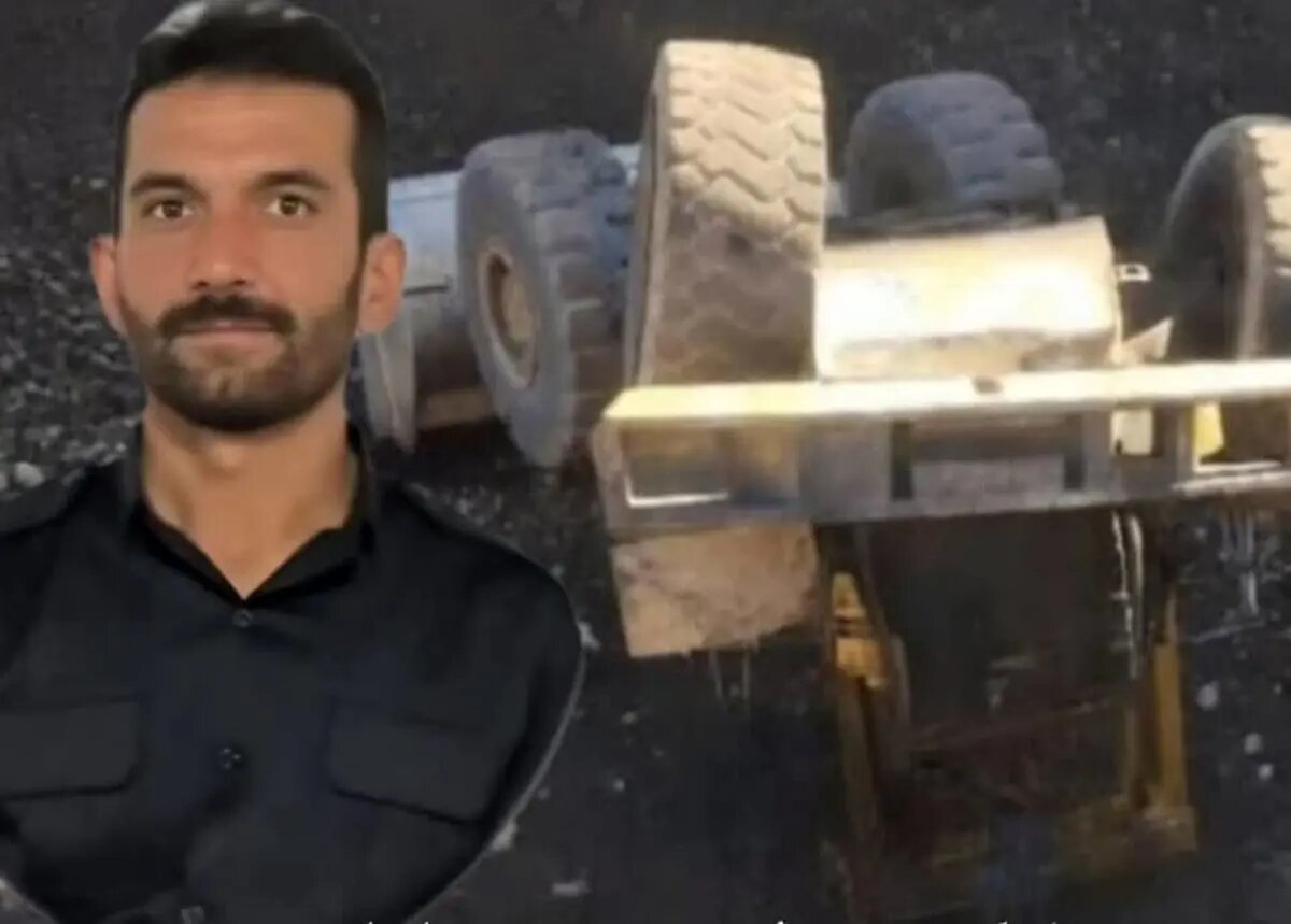 مرگ دلخراش راننده لودر در معدن سنگ روستای بردهمیش