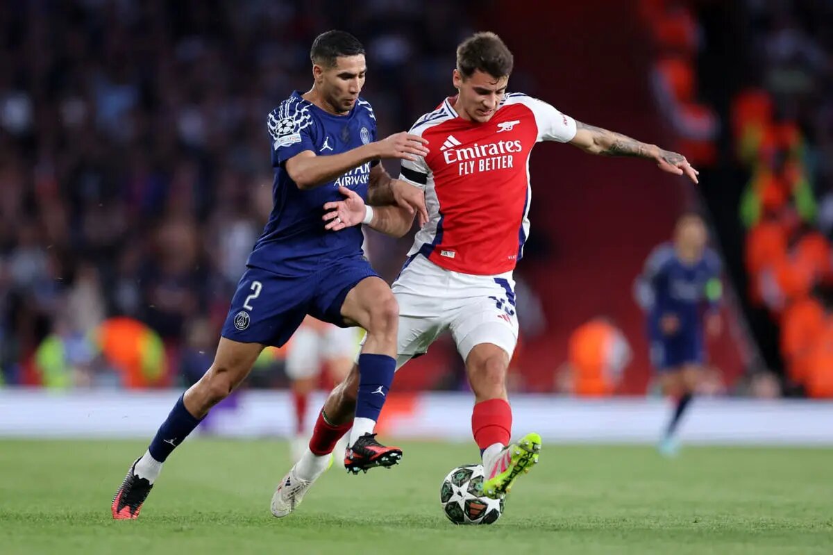 ویدیو: گل دوم پاری سن ژرمن به موناکو توسط اشرف حکیمی