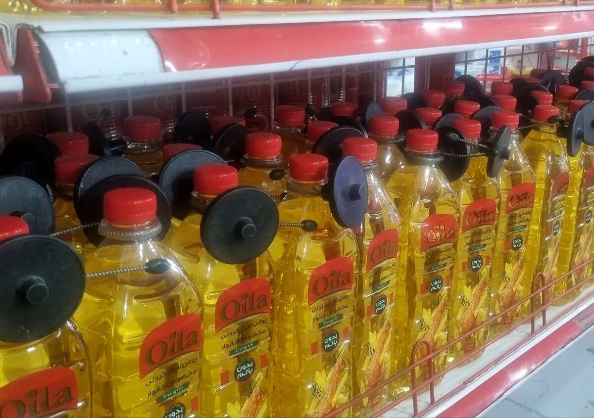 نصب دزدگیر روی روغن دز فروشگاه‌ها !+ عکس