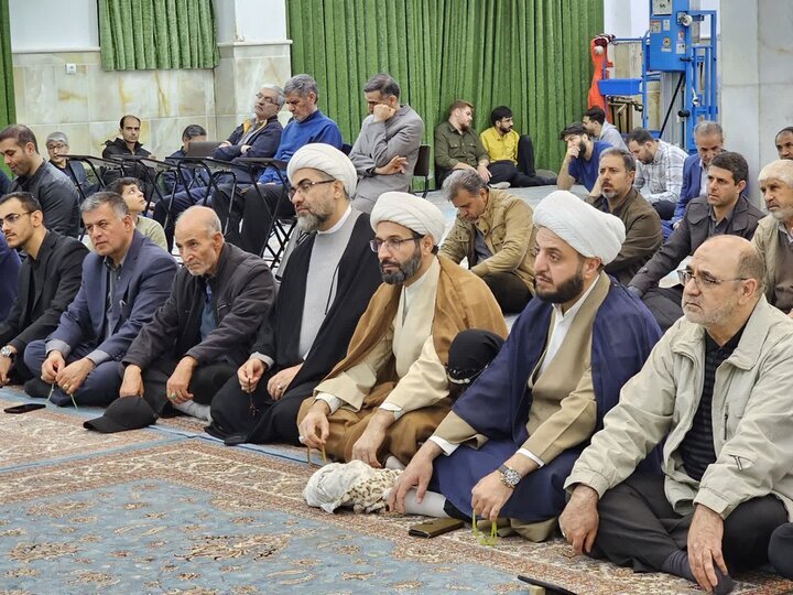 آیین اربعین شهدای دیماه در مهدیه سنندج برگزار شد