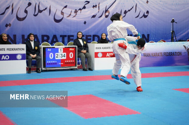 برترینهای انتخابی بانوان به اردوی تیم ملی کاراته راه یافتند